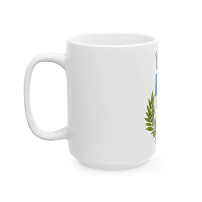 Flag of Arzachena (Italy) White Coffee Mug - Go Mug Yourself
