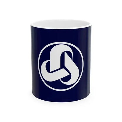 Flag of Asahi Mie (Japan) White Coffee Mug 11oz - Go Mug Yourself
