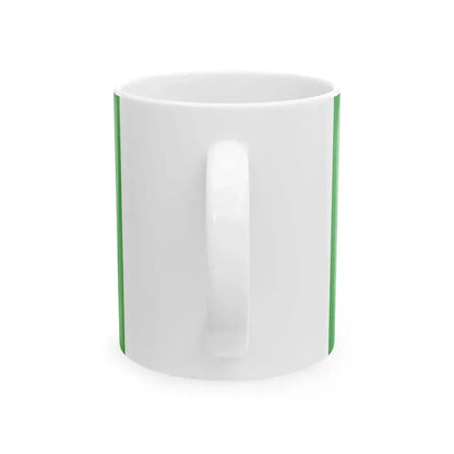 Flag of Asahi Nagano (Japan) White Coffee Mug - Go Mug Yourself