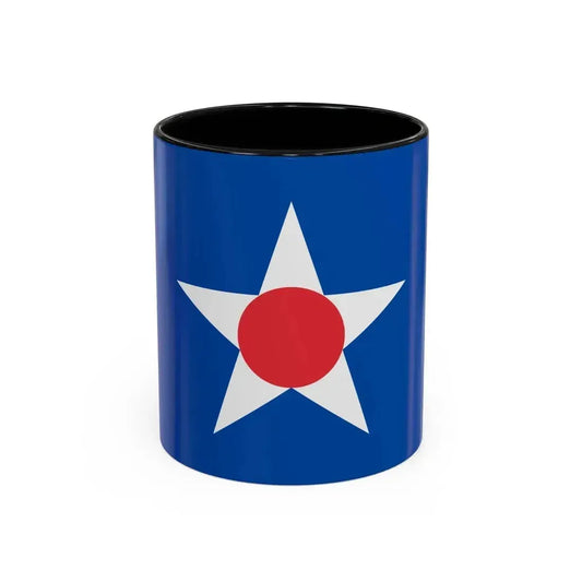Flag of Asahikawa Hokkaido Japan - Accent Coffee Mug 11oz Black - Go Mug Yourself