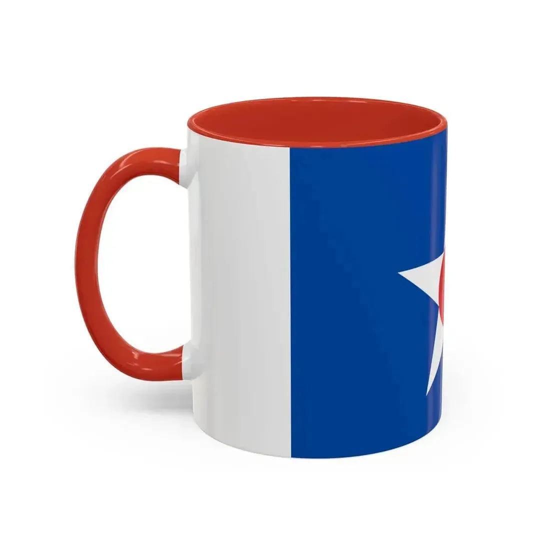 Flag of Asahikawa Hokkaido Japan - Accent Coffee Mug - Go Mug Yourself