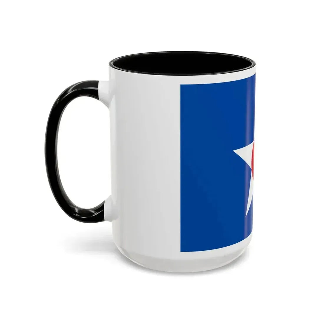 Flag of Asahikawa Hokkaido Japan - Accent Coffee Mug - Go Mug Yourself