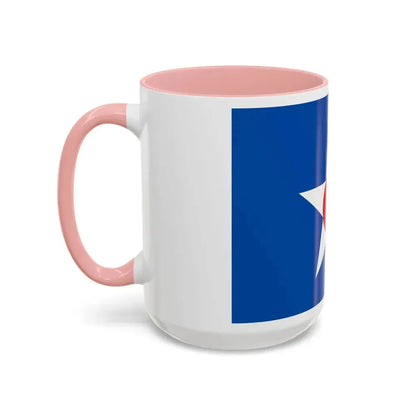 Flag of Asahikawa Hokkaido Japan - Accent Coffee Mug - Go Mug Yourself