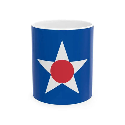 Flag of Asahikawa Hokkaido (Japan) White Coffee Mug 11oz - Go Mug Yourself