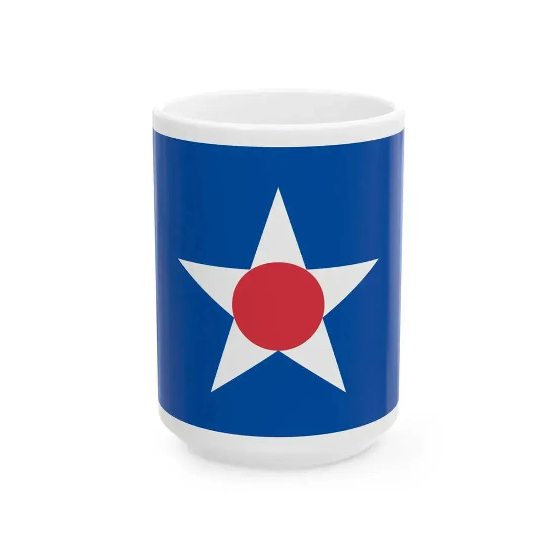 Flag of Asahikawa Hokkaido (Japan) White Coffee Mug 15oz - Go Mug Yourself
