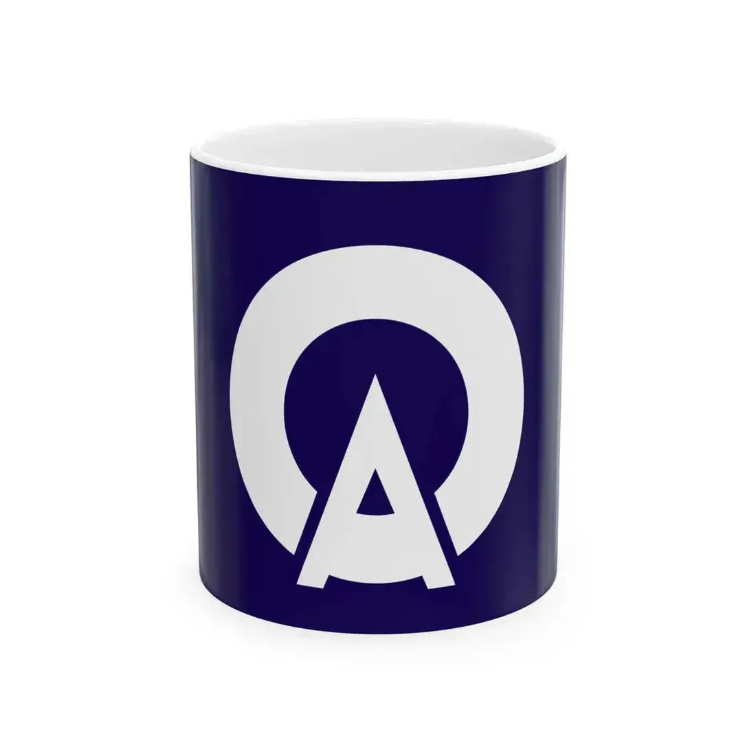 Flag of Asakawa Fukushima (Japan) White Coffee Mug 11oz - Go Mug Yourself