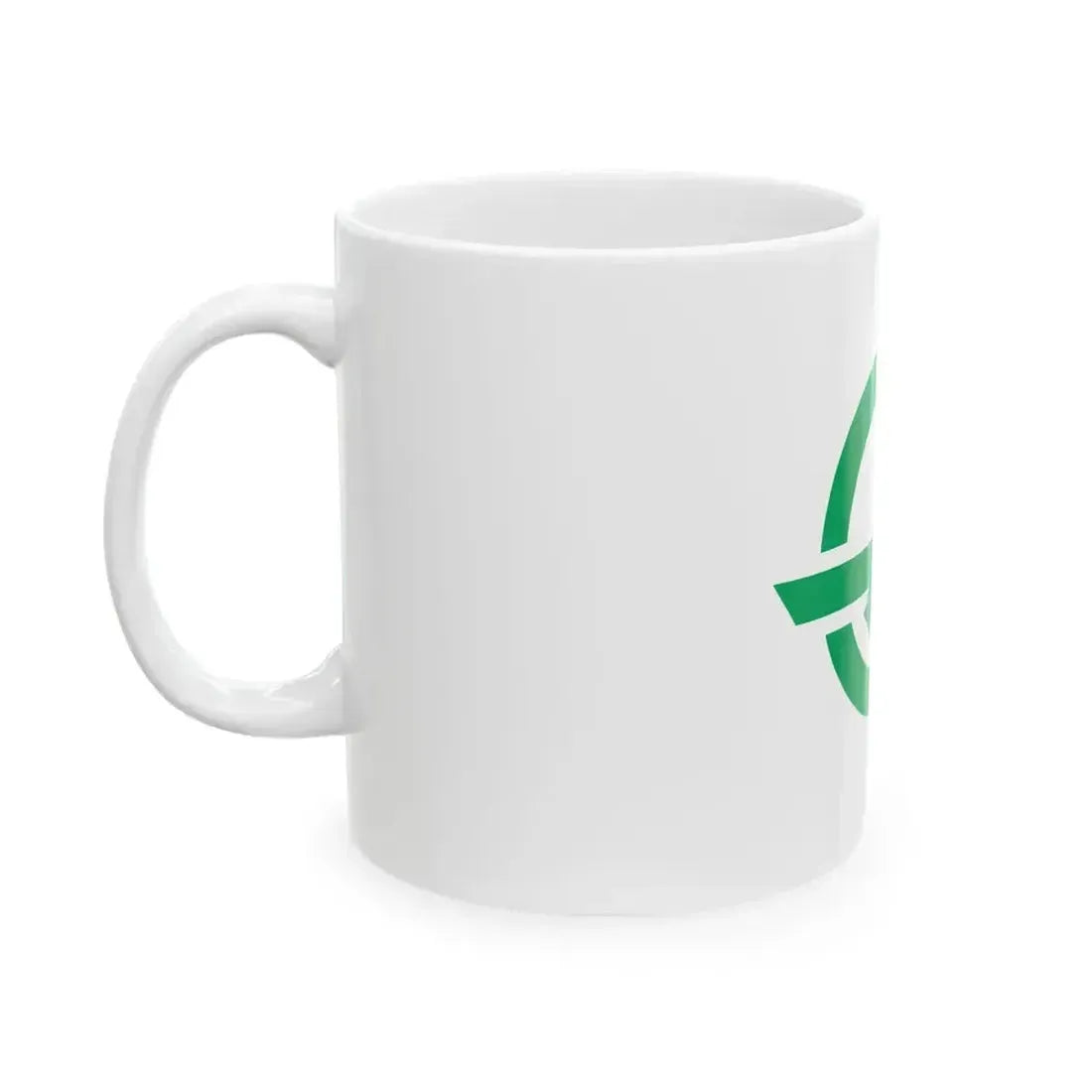 Flag of Asakuchi Okayama (Japan) White Coffee Mug - Go Mug Yourself