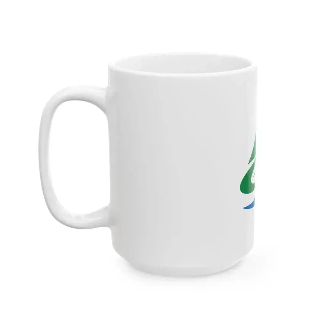 Flag of Asakura Fukuoka (Japan) White Coffee Mug - Go Mug Yourself