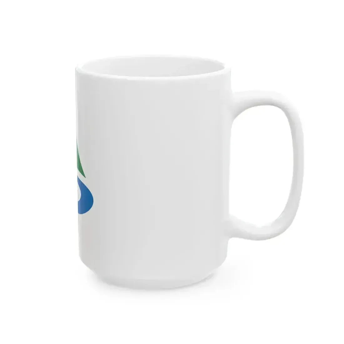 Flag of Asakura Fukuoka (Japan) White Coffee Mug - Go Mug Yourself