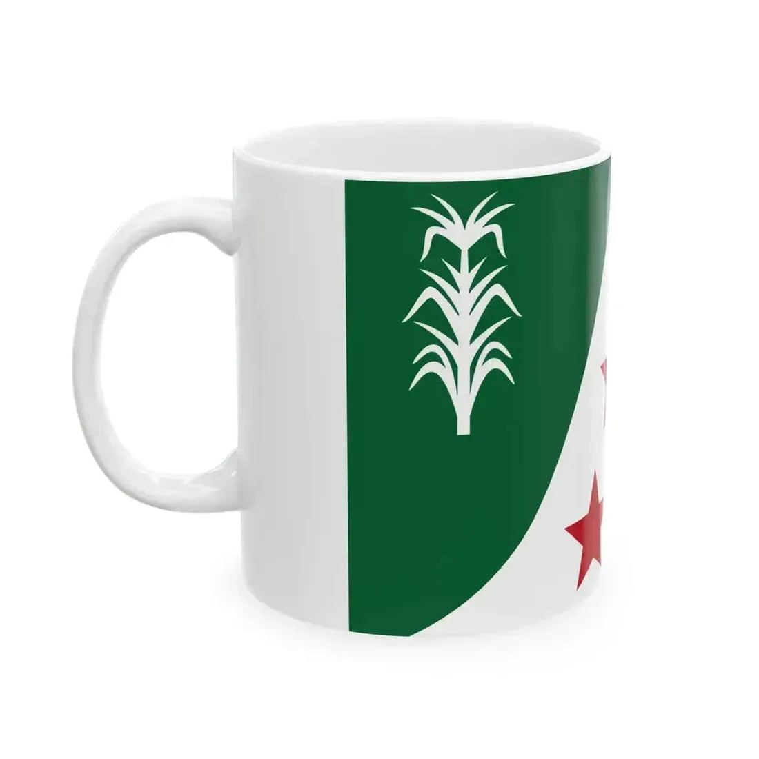 Flag of Ascension Parish Louisiana (United States) White Coffee Mug - Go Mug Yourself