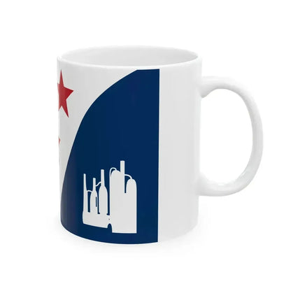 Flag of Ascension Parish Louisiana (United States) White Coffee Mug - Go Mug Yourself