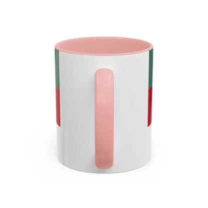 Flag of Aschaffenburg 2 Germany - Accent Coffee Mug - Go Mug Yourself