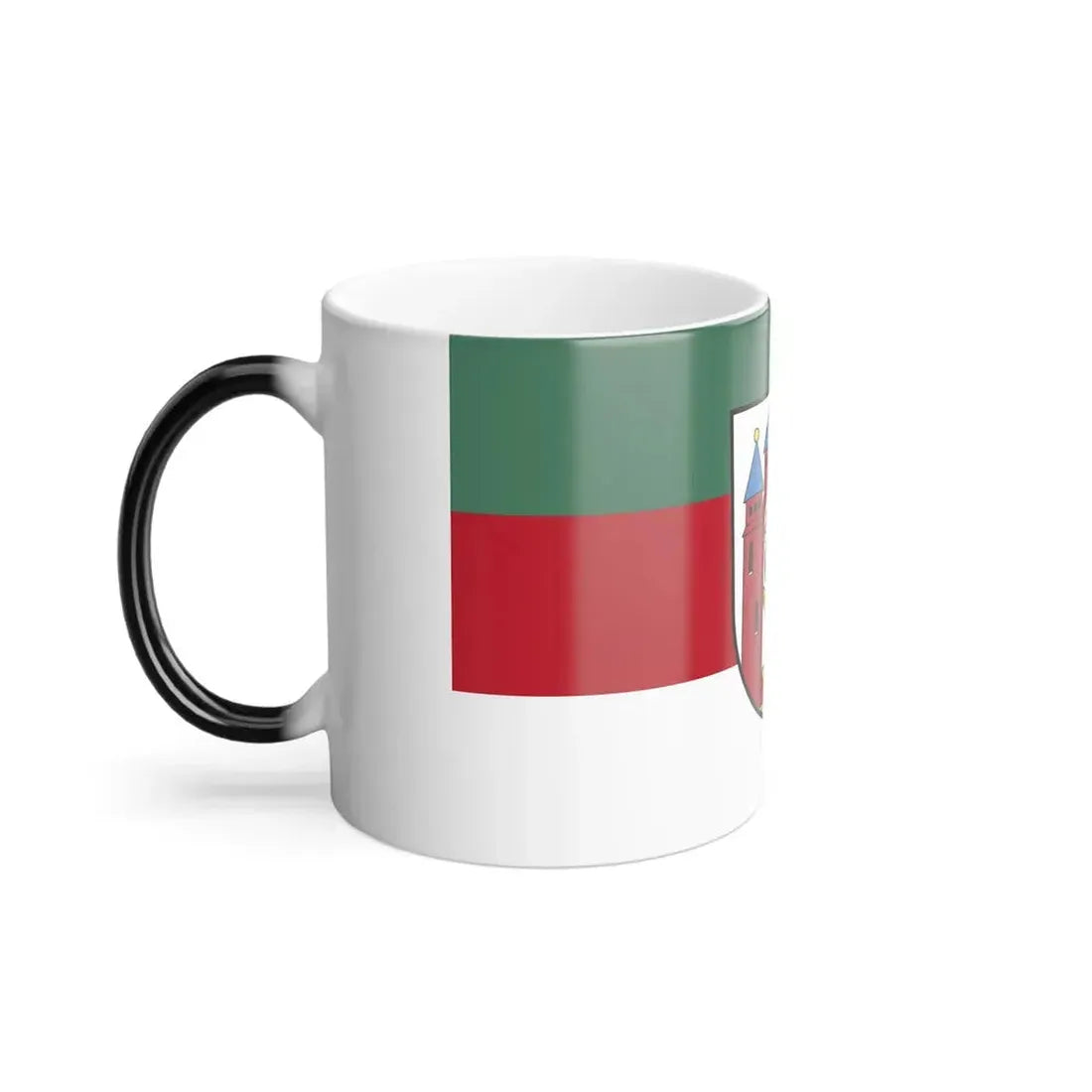 Flag of Aschaffenburg 2 Germany - Color Changing Coffee Mug - Go Mug Yourself