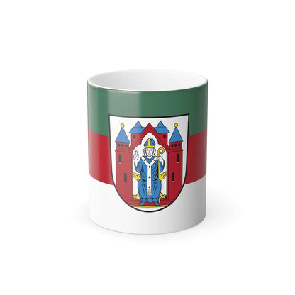 Flag of Aschaffenburg 2 Germany - Color Changing Mug 11oz-11oz-Go Mug Yourself