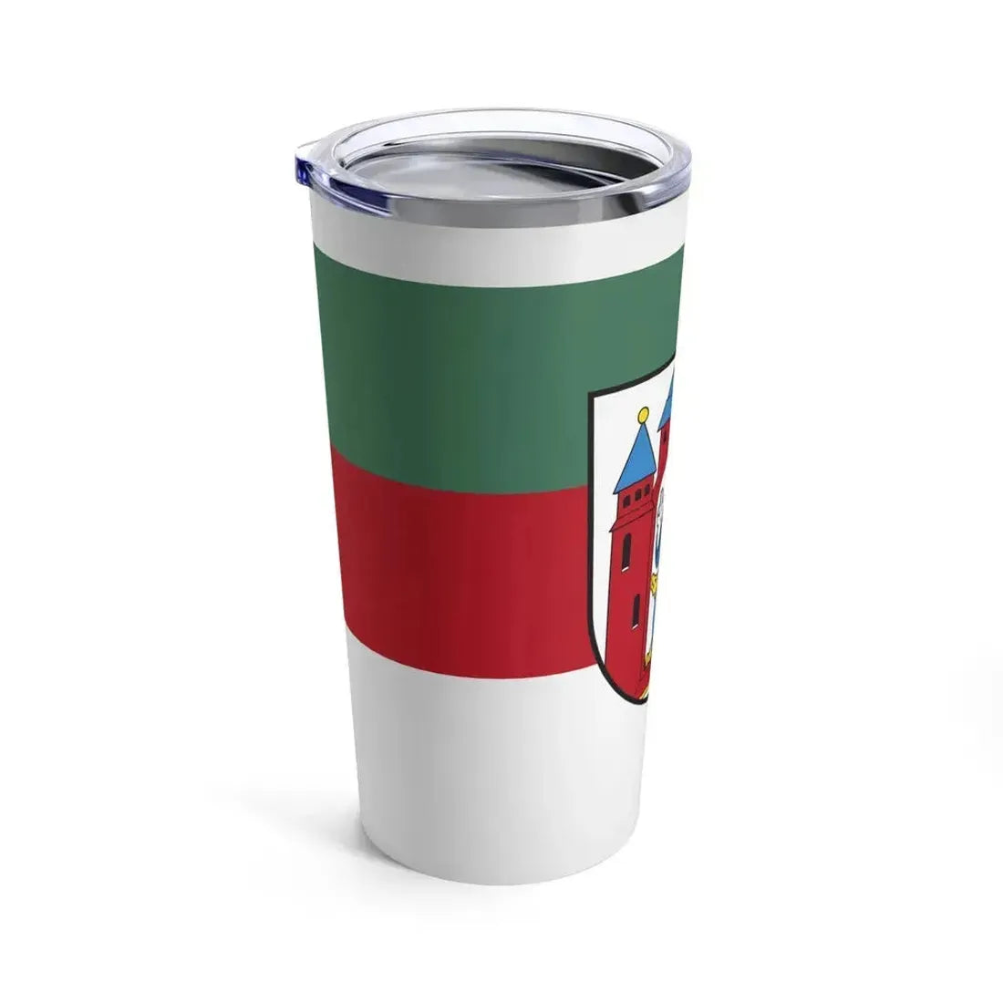 Flag of Aschaffenburg 2 Germany - Tumbler 20oz - Go Mug Yourself