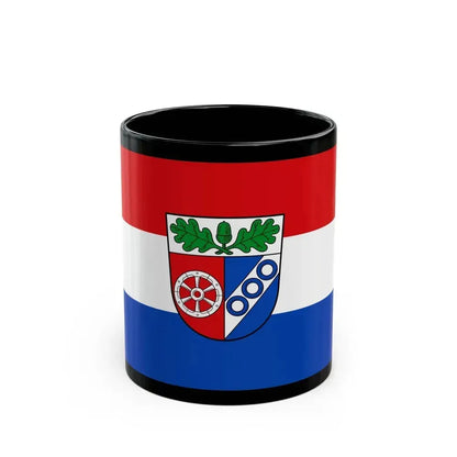 Flag of Aschaffenburg Germany - Black Coffee Mug 11oz - Go Mug Yourself