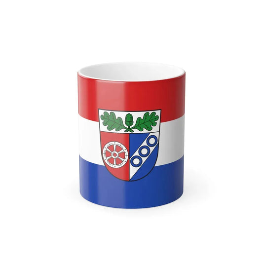 Flag of Aschaffenburg Germany - Color Changing Coffee Mug 11oz - Go Mug Yourself