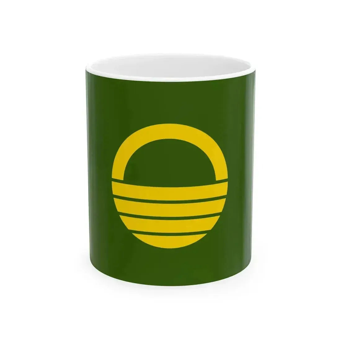 Flag of Ashiya Hyogo (Japan) White Coffee Mug 11oz - Go Mug Yourself
