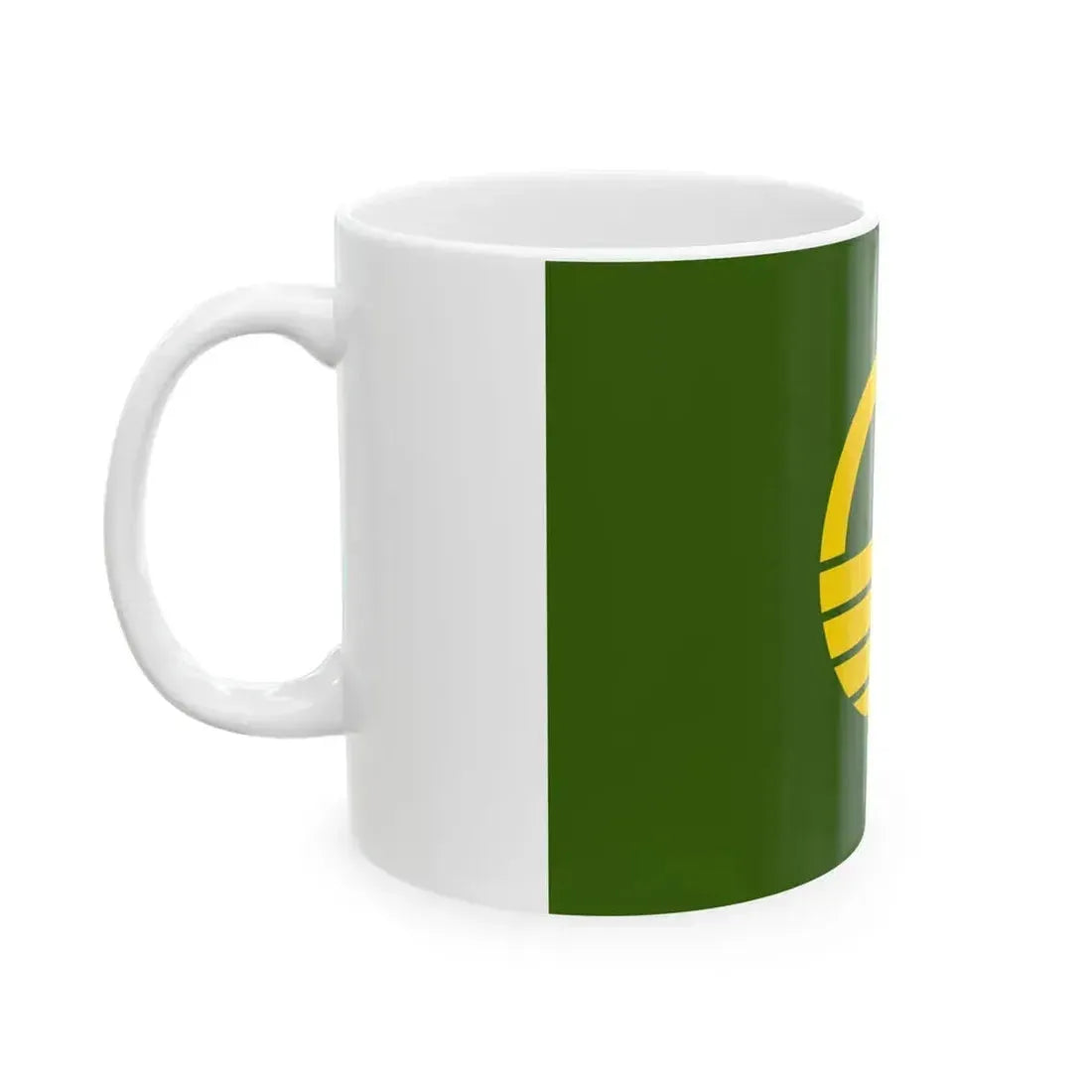 Flag of Ashiya Hyogo (Japan) White Coffee Mug - Go Mug Yourself