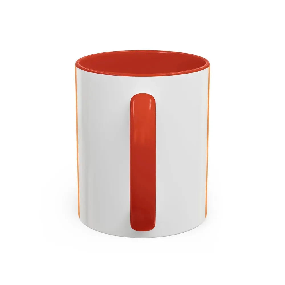 Flag of Ashkelon Israel - Accent Coffee Mug - Go Mug Yourself