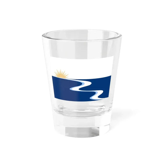 Flag of Ashland Nebraska (United States) Shot Glass 1.5oz 1.5oz - Go Mug Yourself