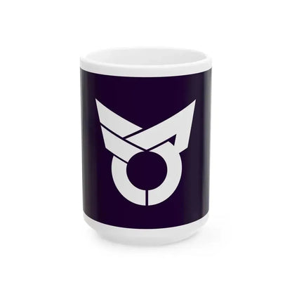 Flag of Ashoro Hokkaido (Japan) White Coffee Mug 15oz - Go Mug Yourself
