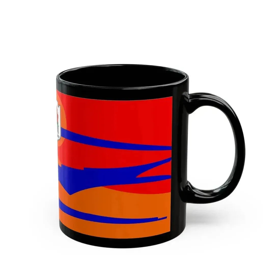 Flag of Ashtarak Armenia - Black Coffee Mug - Go Mug Yourself