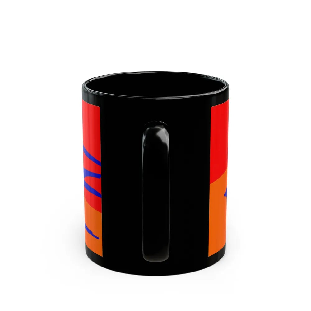 Flag of Ashtarak Armenia - Black Coffee Mug-Go Mug Yourself