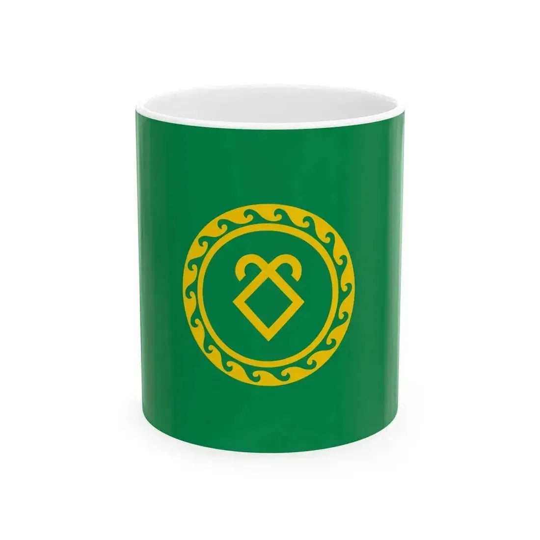 Flag of Askinsky rayon (Russia) White Coffee Mug 11oz - Go Mug Yourself