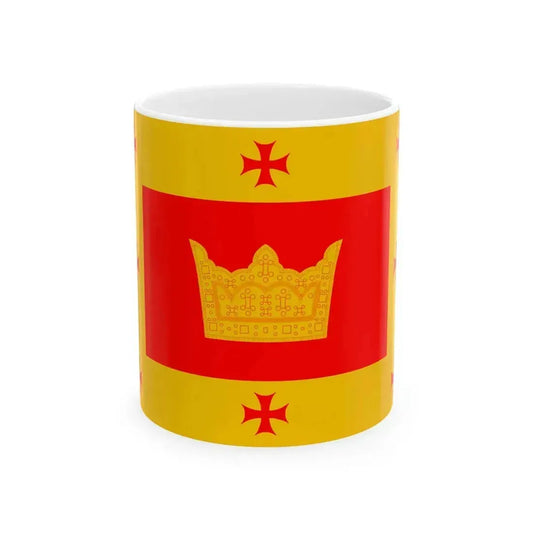 Flag of Aspindza Municipality (Georgia) White Coffee Mug 11oz - Go Mug Yourself
