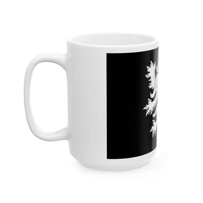 Flag of Asse (Belgium) White Coffee Mug - Go Mug Yourself