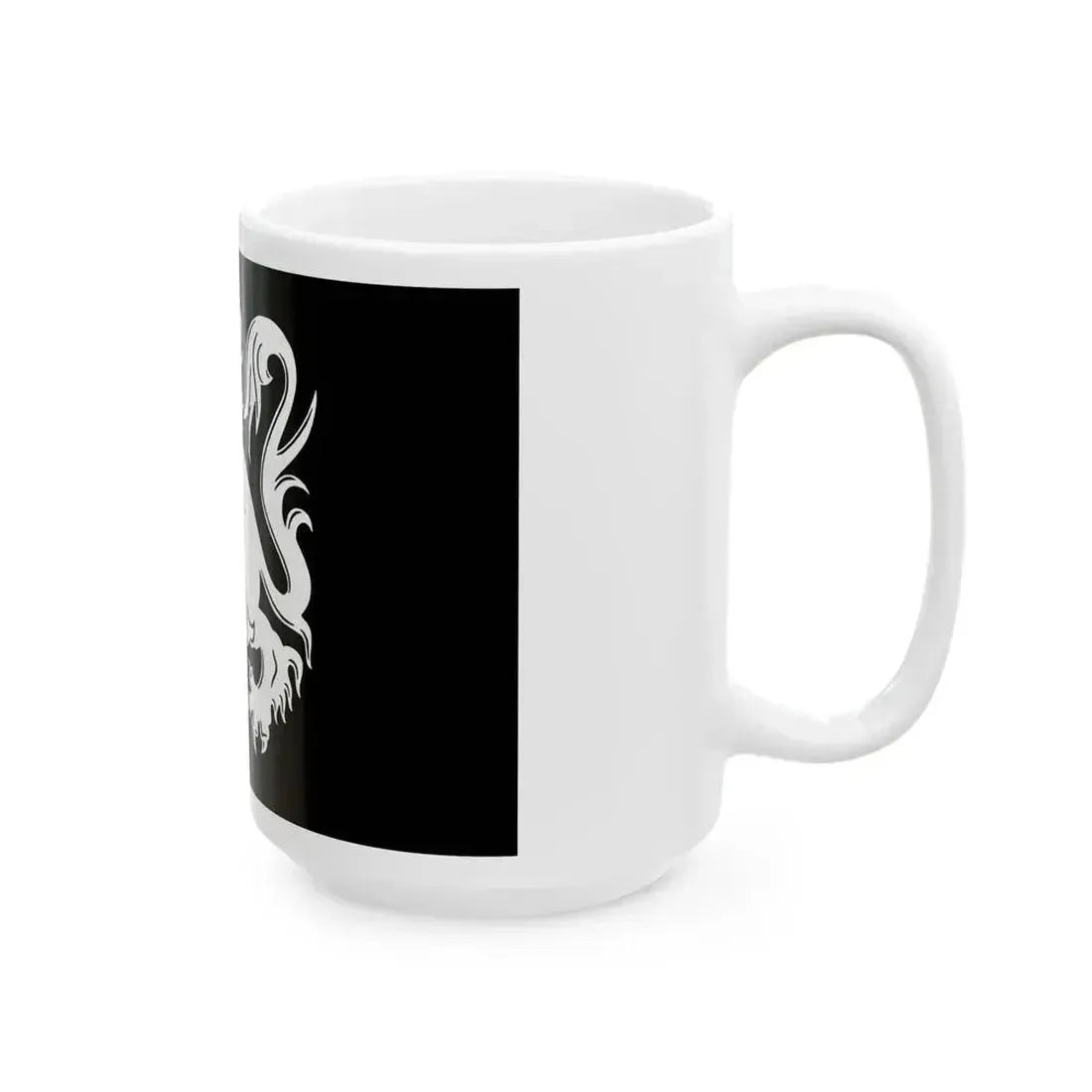 Flag of Asse (Belgium) White Coffee Mug - Go Mug Yourself