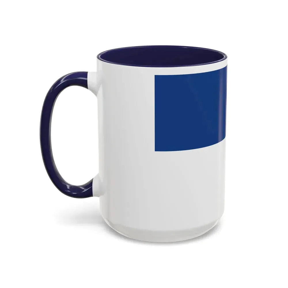 Flag of Assen the capital of the province of Drenthe Netherlands - Accent Coffee Mug - Go Mug Yourself