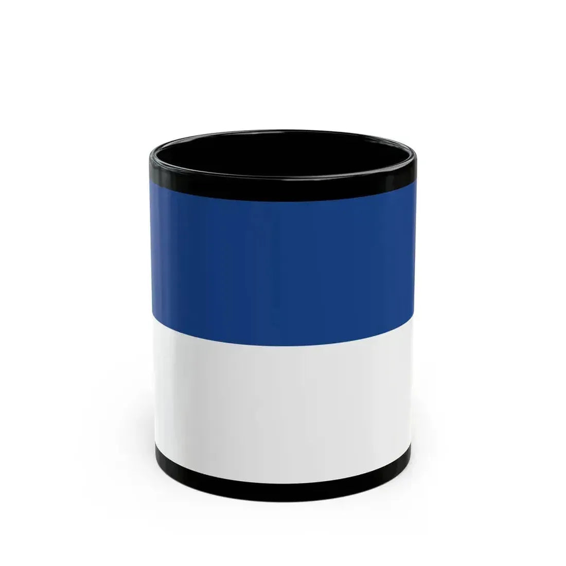 Flag of Assen the capital of the province of Drenthe Netherlands - Black Coffee Mug 11oz - Go Mug Yourself