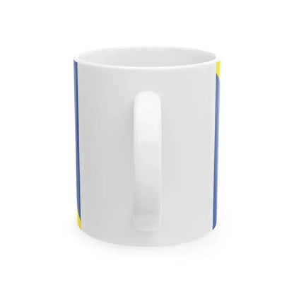 Flag of Assesse (Belgium) White Coffee Mug - Go Mug Yourself