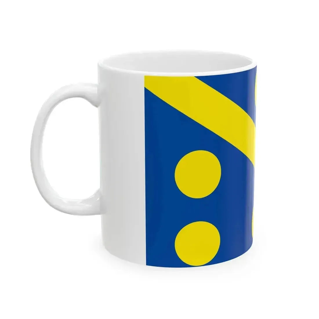 Flag of Assesse (Belgium) White Coffee Mug - Go Mug Yourself
