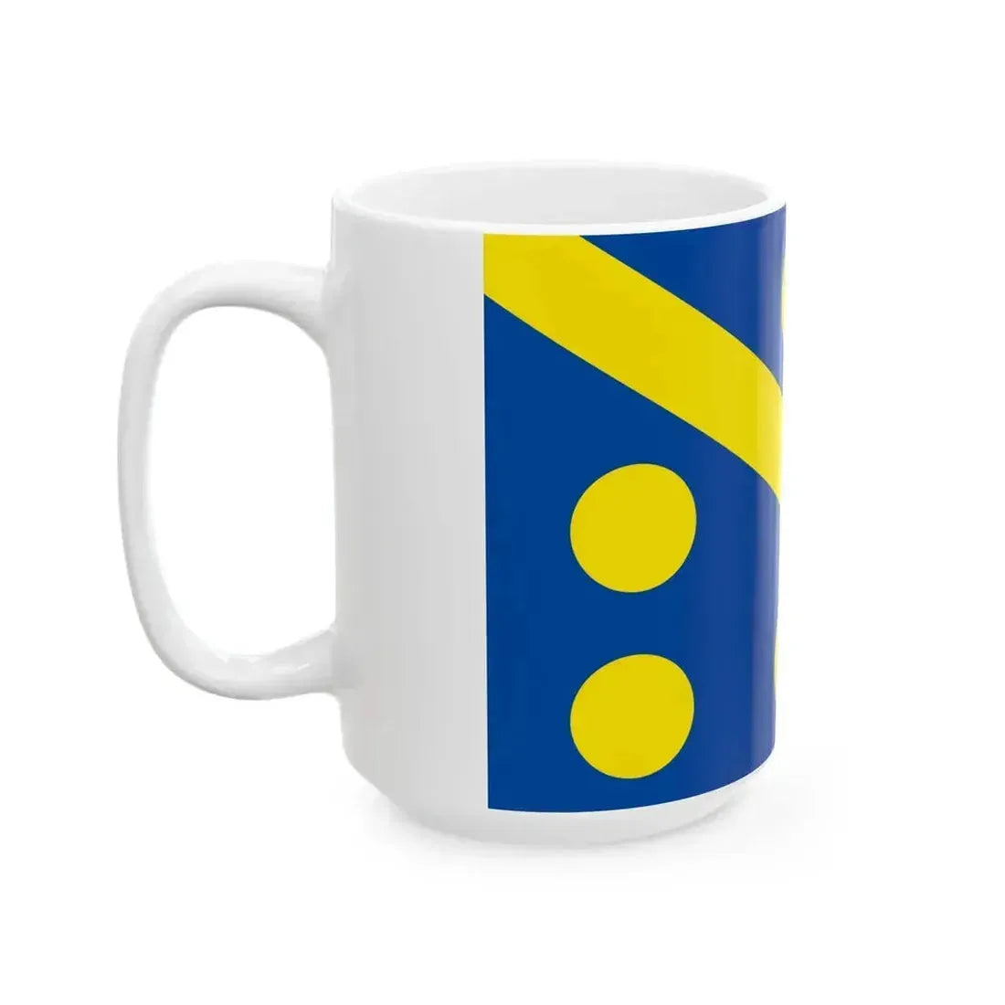 Flag of Assesse (Belgium) White Coffee Mug - Go Mug Yourself