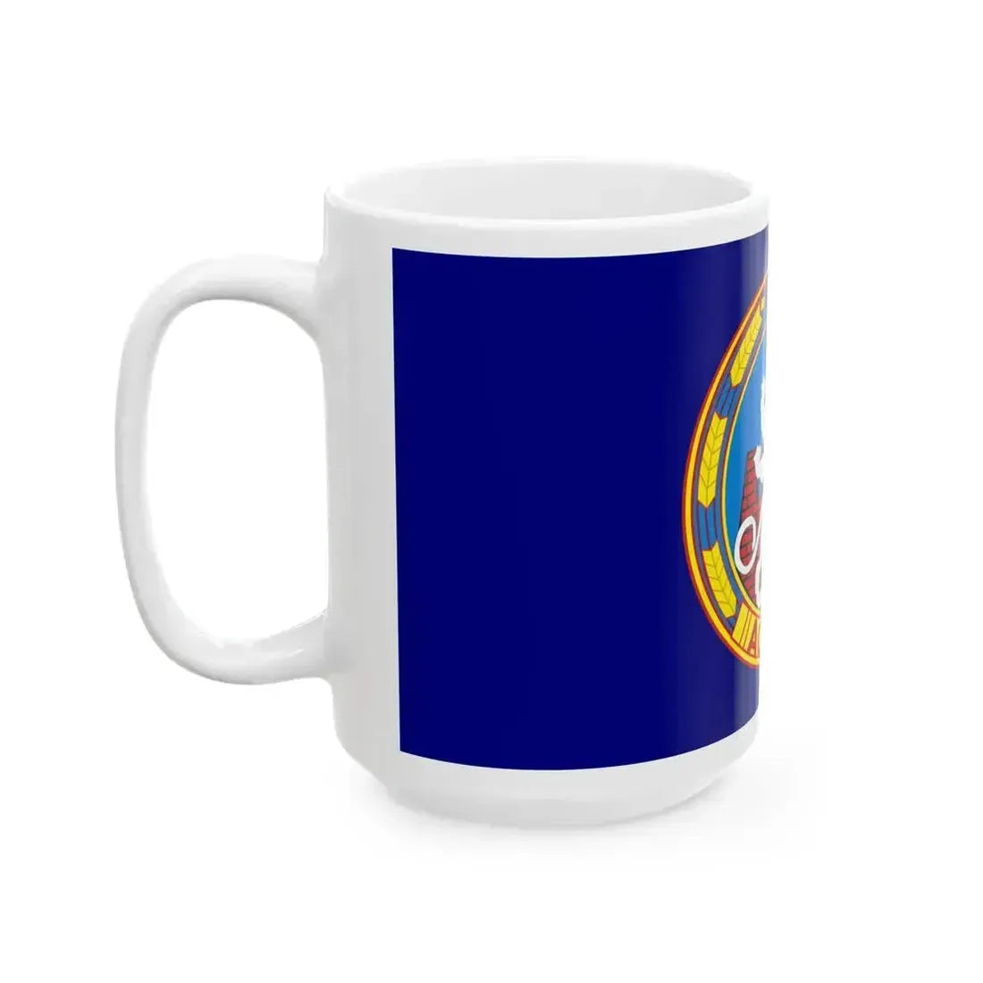 Flag of Astana (Kazakhstan) White Coffee Mug - Go Mug Yourself