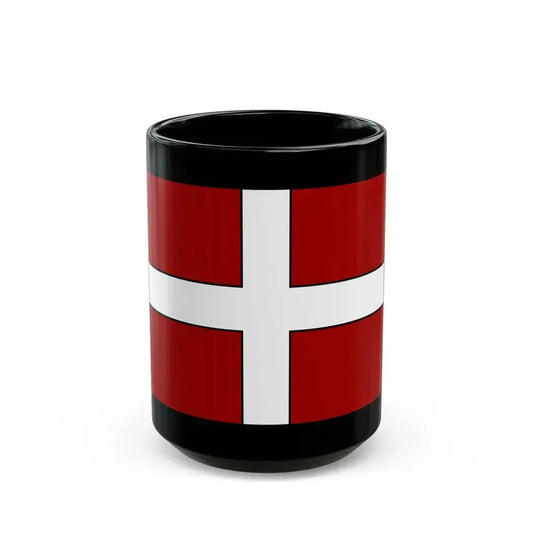 Flag of Asti Italy - Black Coffee Mug 15oz - Go Mug Yourself