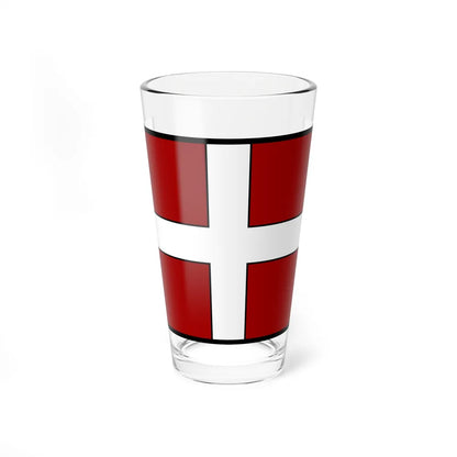 Flag of Asti Italy - Pint Glass 16oz-16oz-Go Mug Yourself