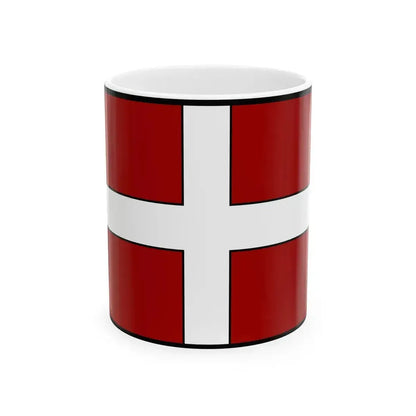 Flag of Asti Italy - White Coffee Mug 11oz - Go Mug Yourself