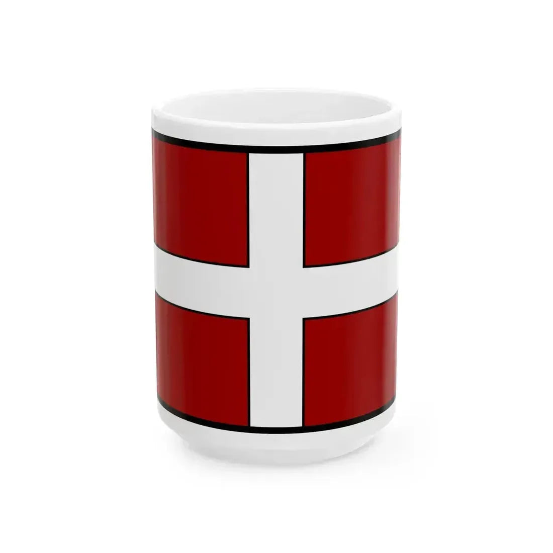 Flag of Asti Italy - White Coffee Mug 15oz - Go Mug Yourself