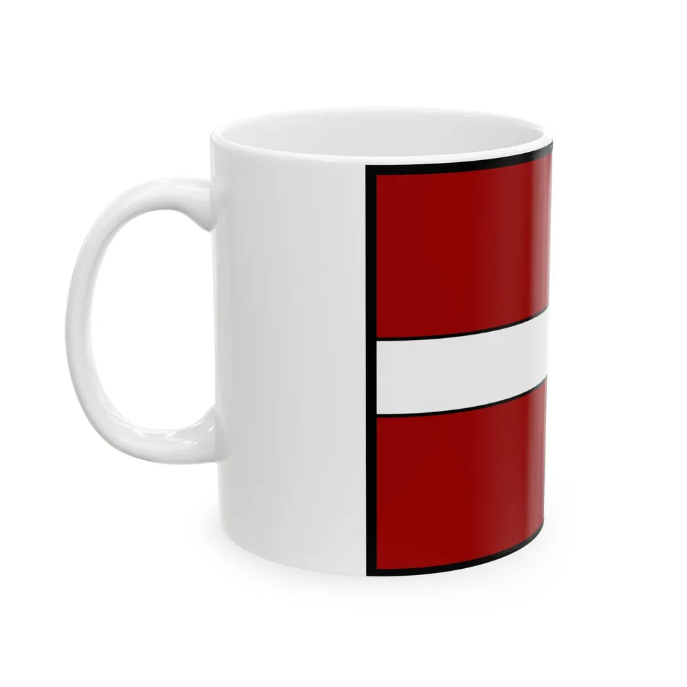 Flag of Asti Italy - White Coffee Mug-Go Mug Yourself