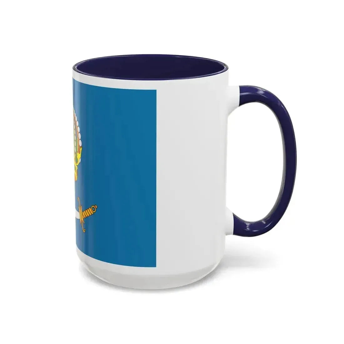 Flag of Astrakhan Oblast Russia - Accent Coffee Mug - Go Mug Yourself