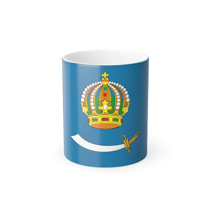 Flag of Astrakhan Oblast Russia - Color Changing Coffee Mug-11oz-Go Mug Yourself