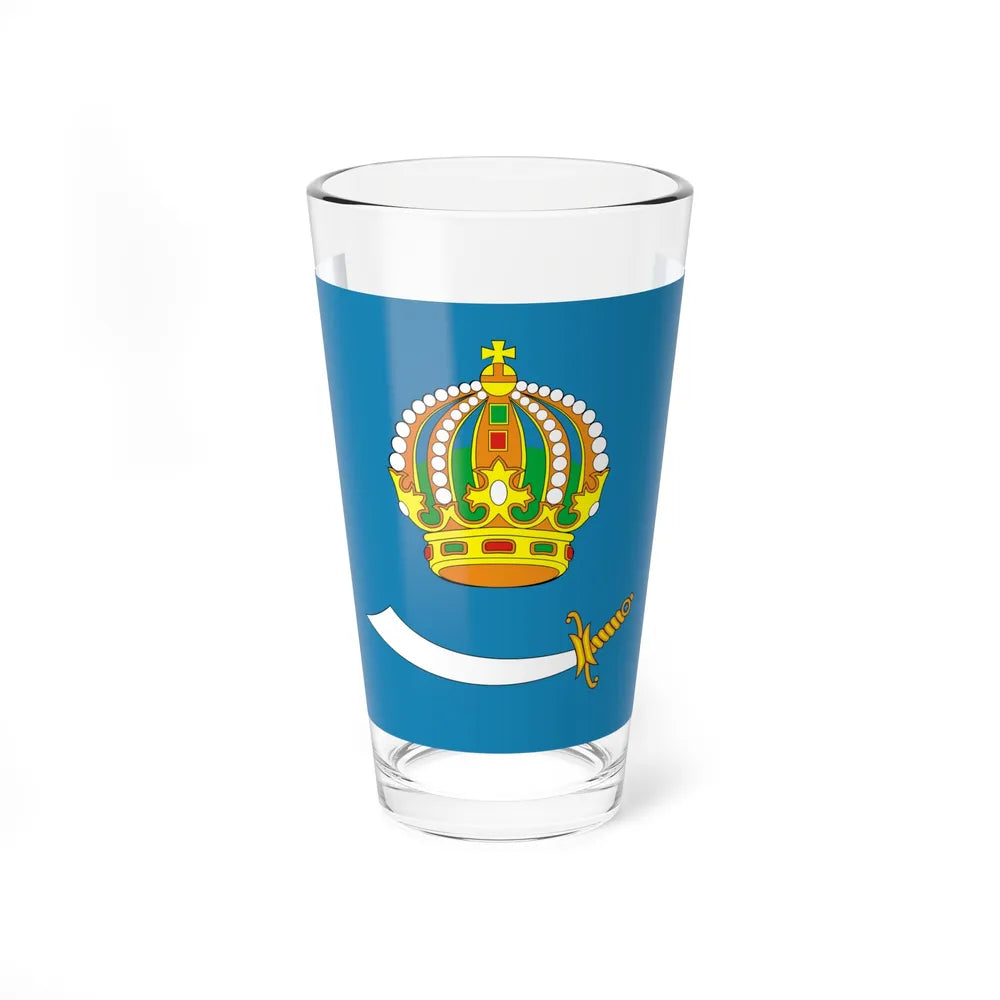 Flag of Astrakhan Oblast Russia - Pint Glass 16oz-16oz-Go Mug Yourself