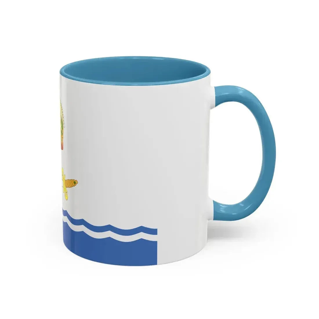 Flag of Astrakhan Russia - Accent Coffee Mug - Go Mug Yourself
