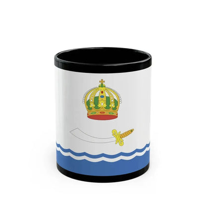 Flag of Astrakhan Russia - Black Coffee Mug 11oz - Go Mug Yourself