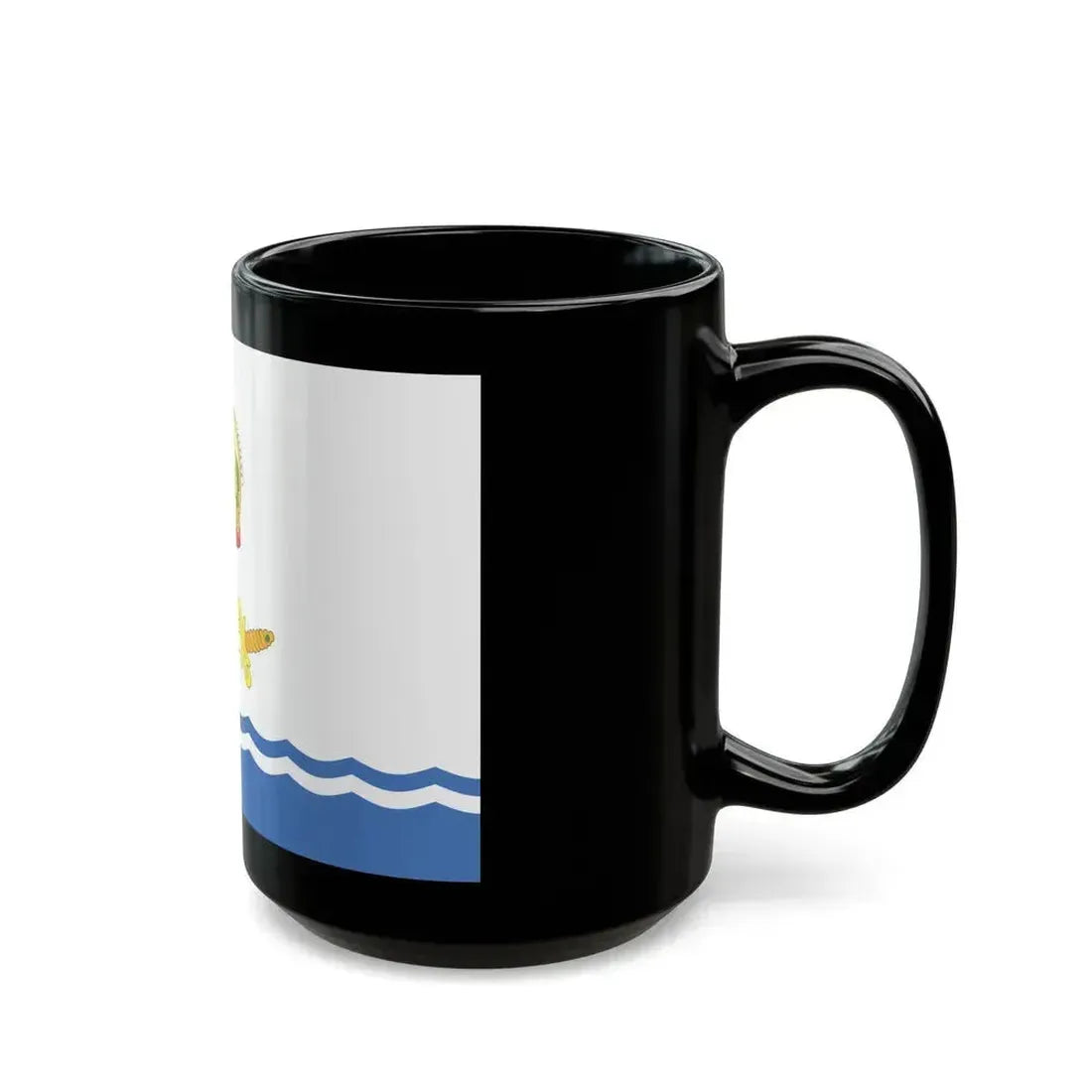 Flag of Astrakhan Russia - Black Coffee Mug - Go Mug Yourself