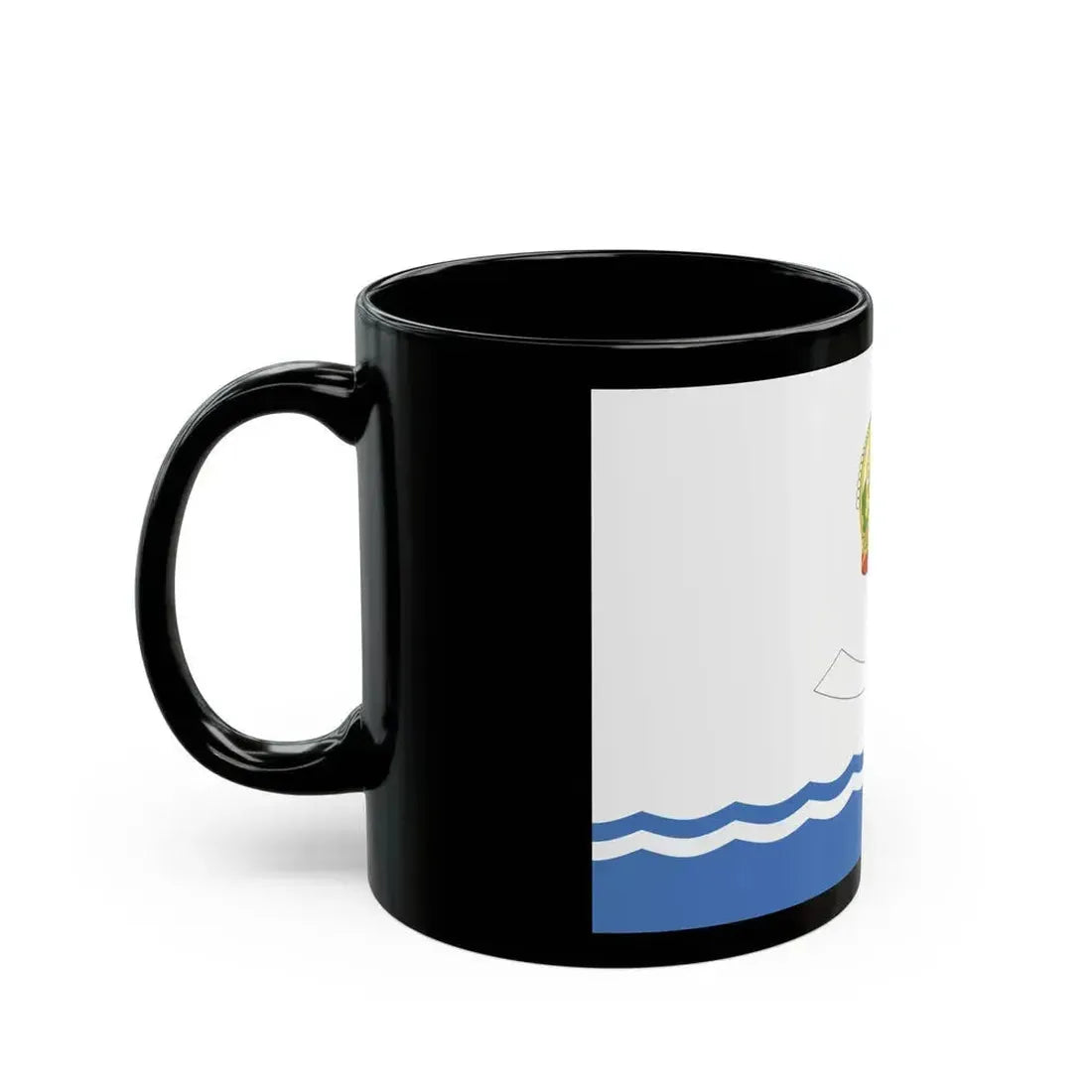Flag of Astrakhan Russia - Black Coffee Mug - Go Mug Yourself